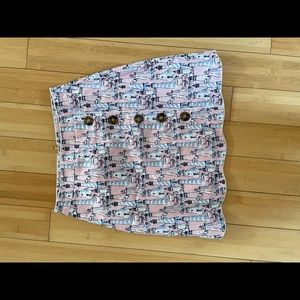 NWT Lauren James lighthouse print skirt